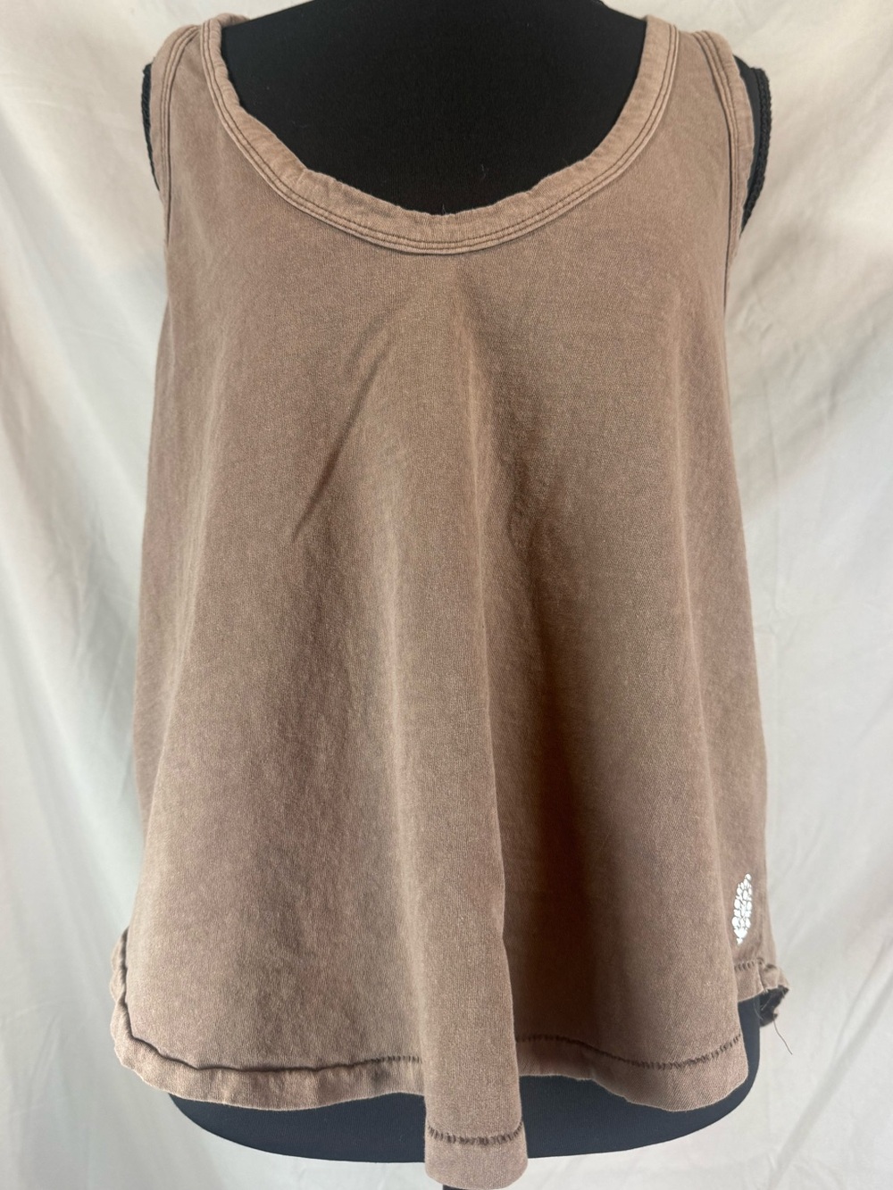Free People Movement Go To Smooth Swing Tank Cocoa Brown - Size Small